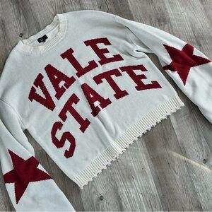 Vale state knit sweater